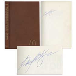 Ray Kroc Signed First Edition of ''Grinding It Out: The Making of McDonald's''