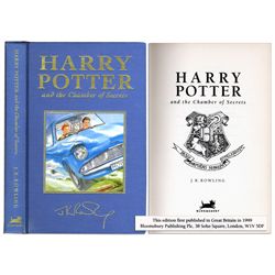 Rare Deluxe First U.K. Edition & First Printing of ''Harry Potter and the Chamber of Secrets''