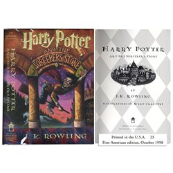 ''Harry Potter and the Sorcerer's Stone'' -- First American Edition, First Printing