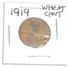 Image 1 : 1919 LINCOLN WHEAT CENT *NICE EARLY U.S. PENNY*!!