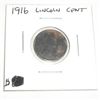 Image 1 : 1916 LINCOLN WHEAT CENT *NICE EARLY U.S. PENNY*!!