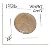 Image 1 : 1926 LINCOLN WHEAT CENT *RARE NICE EARLY EXTRA FINE GRADE U.S. PENNY*!!