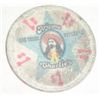 Image 1 : VINTAGE ARIZONA CHARLEY'S CASINO $1.00 CASINO TOKEN!! TOKEN CAME OUT OF SAFE!!