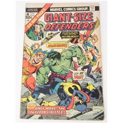 1975 GIANT SIZE DEFENDERS #4 COMIC BOOK