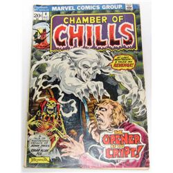 1973 CHAMBER OF CHILLS #4 COMIC BOOK