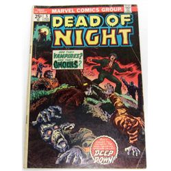 1974 DEAD OF NIGHT #5 COMIC BOOK