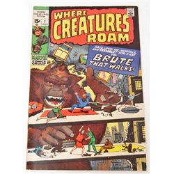 1970 CREATURES ON THE LOOSE #19 COMIC BOOK