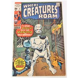 1970 CREATURES ON THE LOOSE #2 COMIC BOOK