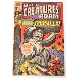 1971 CREATURES ON THE LOOSE #5 COMIC BOOK