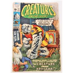 1971 CREATURES ON THE LOOSE #13 COMIC BOOK