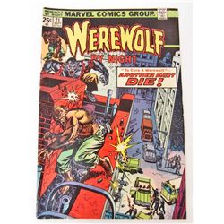 1974 WEREWOLF BY NIGHT #21 COMIC BOOK