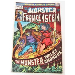1973 THE MONSTER OF FRANKENSTEIN #5 COMIC BOOK