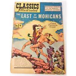VINTAGE THE LAST OF THE MOHICANS #4 COMIC BOOK