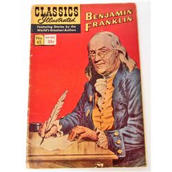 1966 BENJAMIN FRANKLIN #65 COMIC BOOK