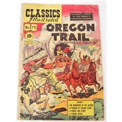 1950 THE OREGON TRAIL #72 COMIC BOOK
