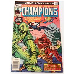 1976 THE CHAMPIONS #9 COMIC BOOK