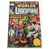 Image 1 : 1973 WORLDS UNKNOWN #2 COMIC BOOK