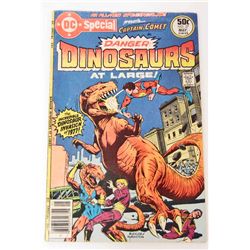 1977 DC SPECIAL DANGER DINOSAURS AT LARGE #27 COMIC BOOK