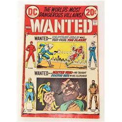 1973 WANTED THE WORLDS MOST DANGEROUS VILLIANS #8 COMIC BOOK