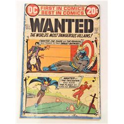 1972 WANTED THE WORLDS MOST DANGEROUS VILLIANS #2 COMIC BOOK