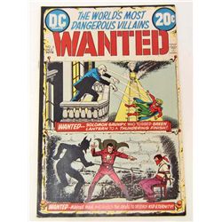 1972 WANTED THE WORLDS MOST DANGEROUS VILLIANS #4 COMIC BOOK