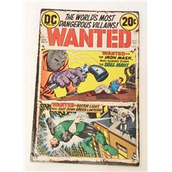 1973 WANTED THE WORLDS MOST DANGEROUS VILLIANS #5 COMIC BOOK
