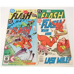 LOT OF 4 VINTAGE FLASH COMICS