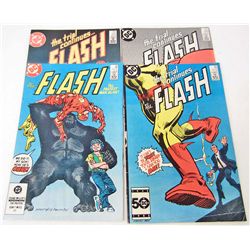 LOT OF 4 VINTAGE FLASH COMICS
