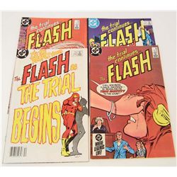 LOT OF 4 VINTAGE FLASH COMICS