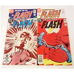 LOT OF 4 VINTAGE FLASH COMICS