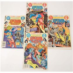 LOT OF 4 VINTAGE THE SUPERMAN FAMILY COMICS