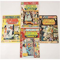 LOT OF 4 VINTAGE THE SUPERMAN FAMILY COMICS