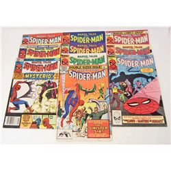 LOT OF 10 VINTAGE MARVEL TALES SPIDER MAN COMICS