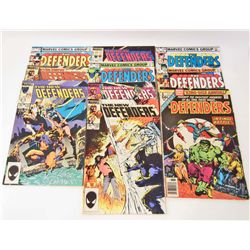 LOT OF 10 VINTAGE THE DEFENDERS COMICS