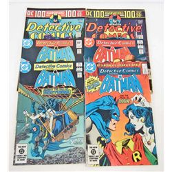 LOT OF 6 VINTAGE BATMAN COMICS