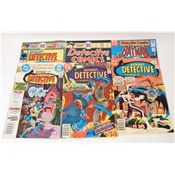 LOT OF 6 VINTAGE BATMAN COMICS