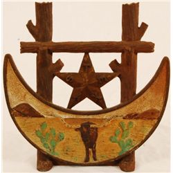 1936 Texas Centennial Cast Iron Boot Scrape