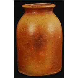 Signed ROARK 1 Gallon Texas Stoneware Jar