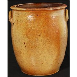 Large Ovoid Texas Stoneware Jar Seguin Texas