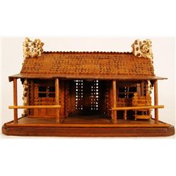 Texas Folk Art Cabin