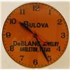 Image 1 : Angleton Texas Bulova Advertising Wall Clock