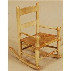 Austin Texas Slat Back Rocker