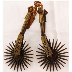 Large Rowel Guacho Spurs