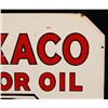 Image 12 : Texaco Motor Oil Porcelain Sign