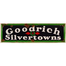 Goodrich Silvertown Tires Porcelain Sign