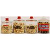 Image 1 : 4 Country Store Peanut Jars Full of Buttons
