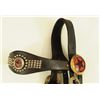 Image 2 : Headstall With Nickel Spots & Star Rosettes