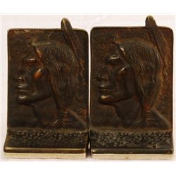 Indian Bronze Bookends