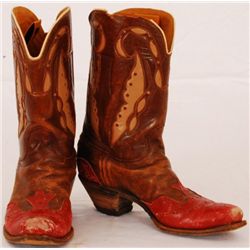 Pair Of Woman's Nocona Cowboy Boots