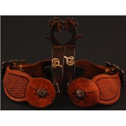 Mike Richardson Early Custom Made Spurs